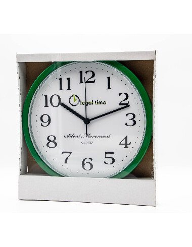 Ceas perete Legaltime -  Verde